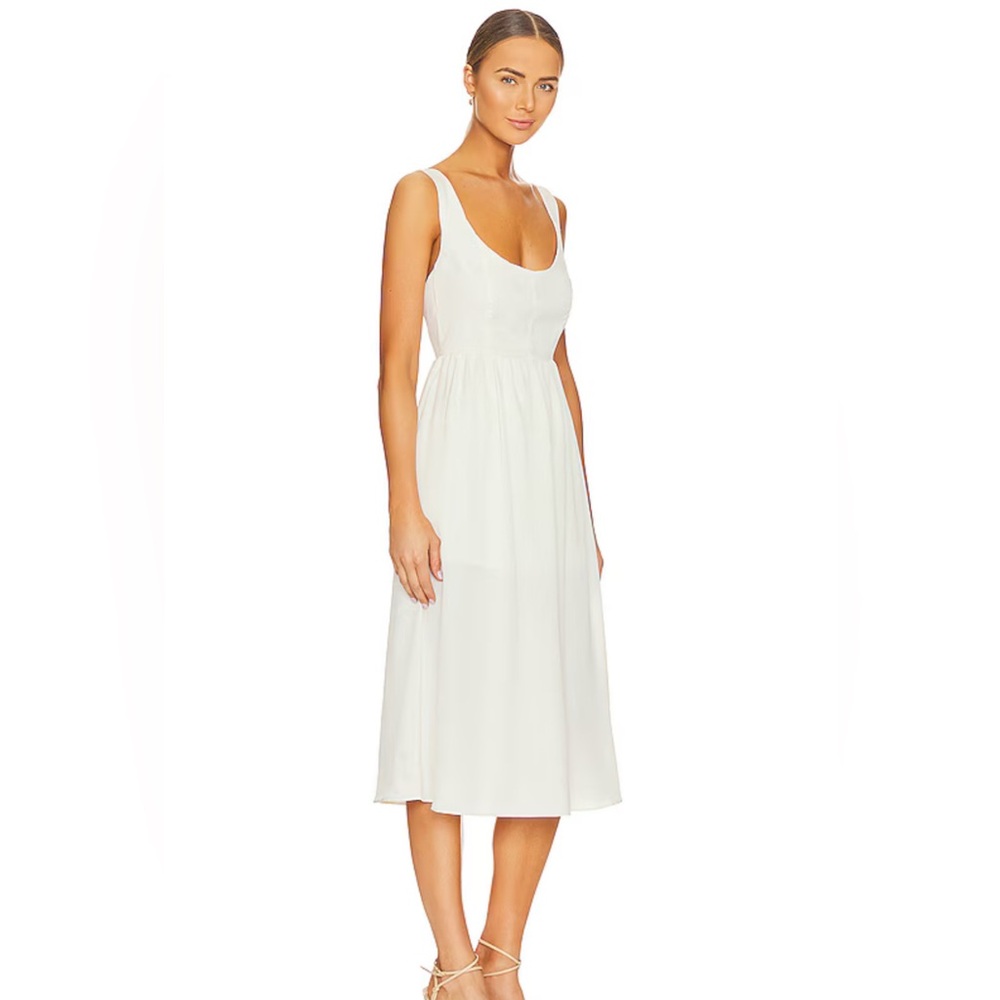 WeWoreWhat Corset Midi Dress